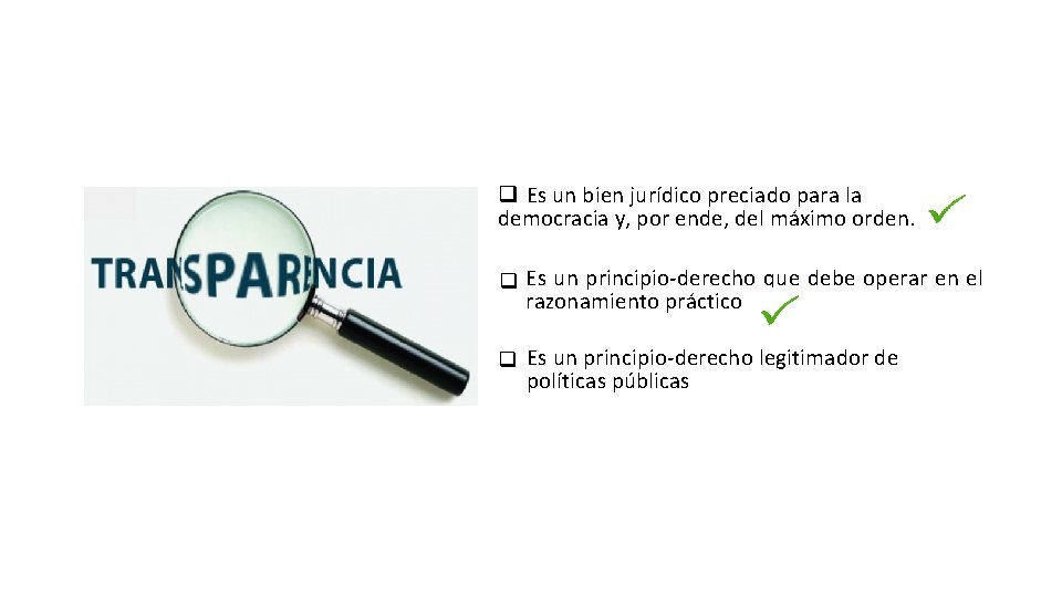  Es un bien jurídico preciado para la democracia y, por ende, del máximo