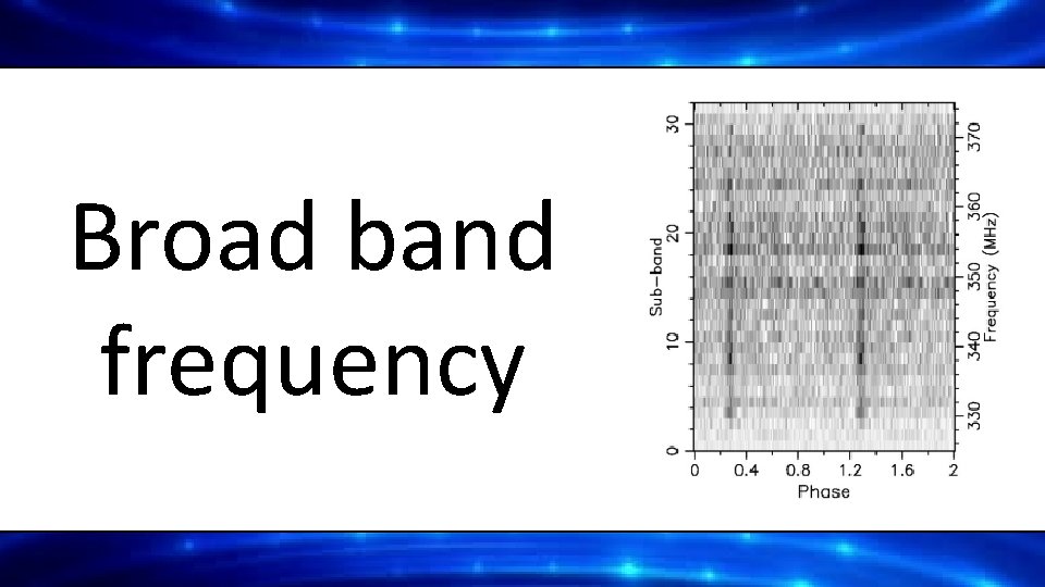 Broad band frequency 