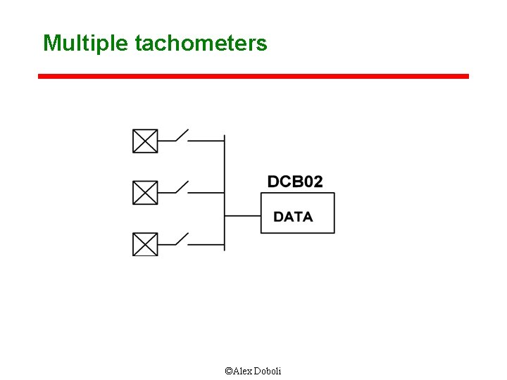 Multiple tachometers ©Alex Doboli 