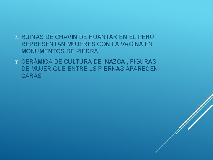  RUINAS DE CHAVIN DE HUANTAR EN EL PERÚ REPRESENTAN MUJERES CON LA VAGINA