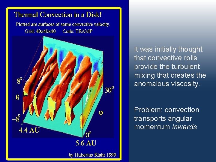 It was initially thought that convective rolls provide the turbulent mixing that creates the