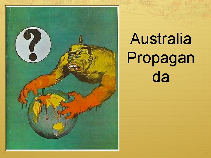 Australia Propagan da 