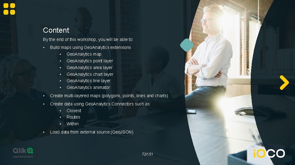 Content By the end of this workshop, you will be able to: • Build