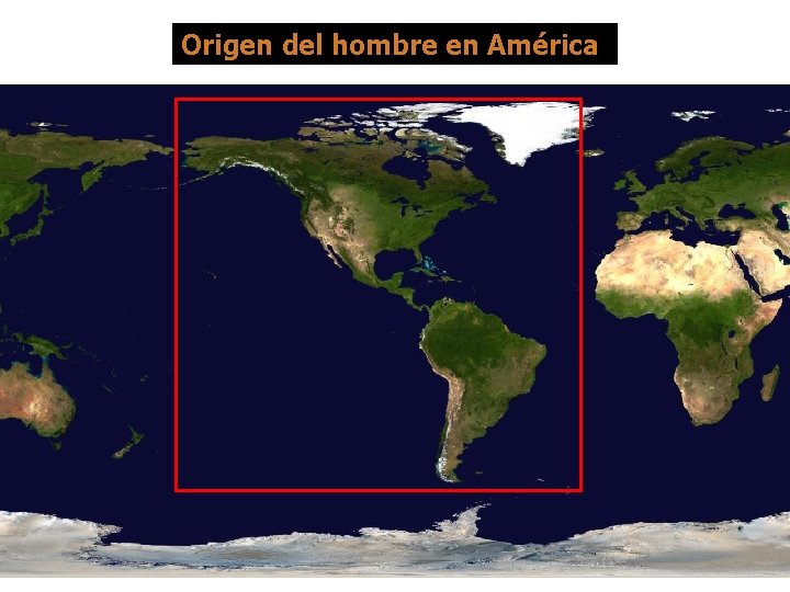 Origen del hombre en América 