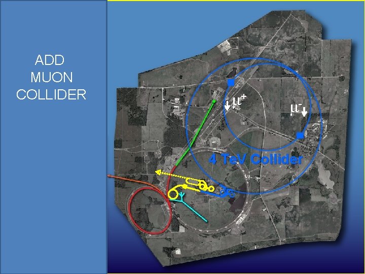 A VISION ADD MUON COLLIDER m+ m- 4 Te. V Collider STEVE GEER HEPAP