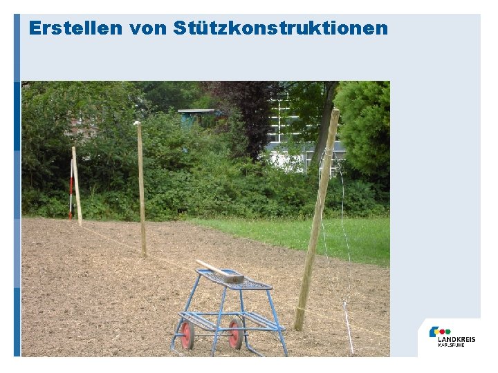 Erstellen von Stützkonstruktionen 