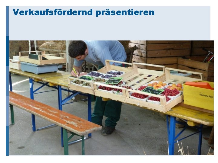 Verkaufsfördernd präsentieren 