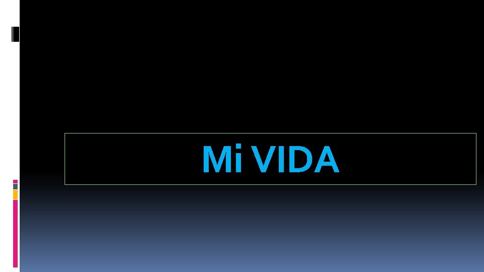 Mi VIDA Mi VIDA