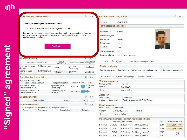27 “Signed” agreement 