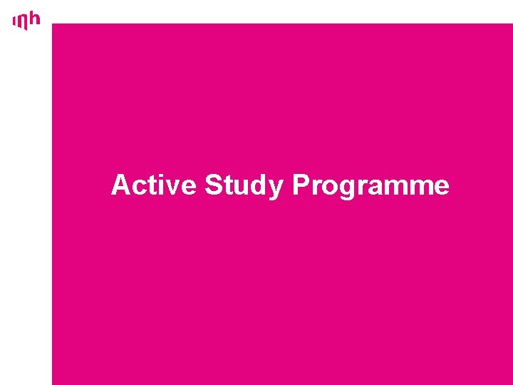 Active Study Programme 9 