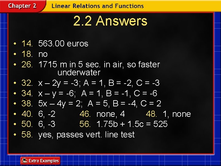 2. 2 Answers • 14. 563. 00 euros • 18. no • 26. 1715