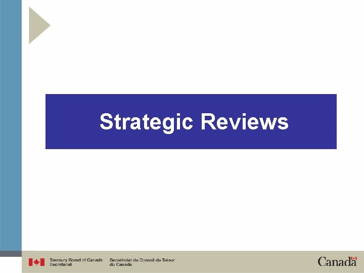 Strategic Reviews 