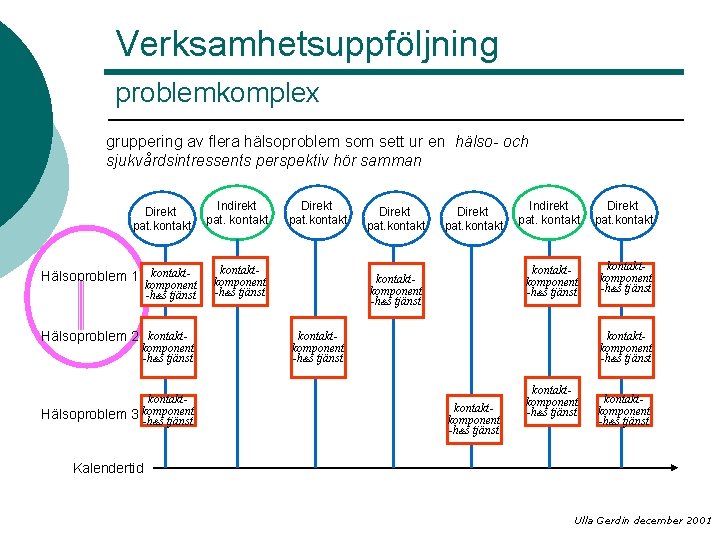 Verksamhetsuppföljning problemkomplex gruppering av flera hälsoproblem som sett ur en hälso- och sjukvårdsintressents perspektiv