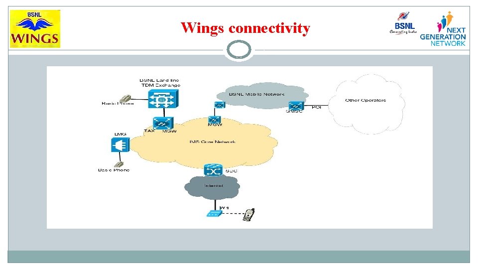 Wings connectivity 