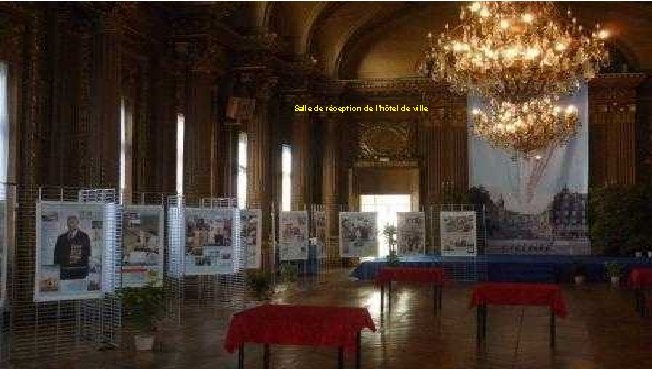 Salle de réception de l’hôtel de ville 