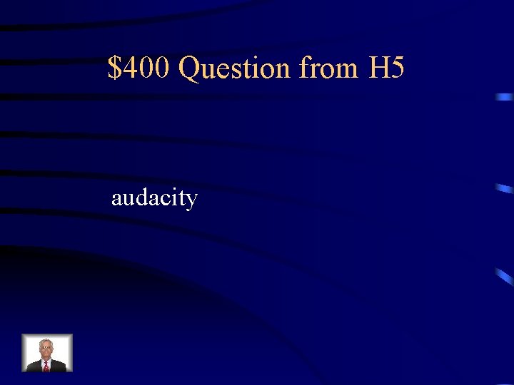 $400 Question from H 5 audacity 