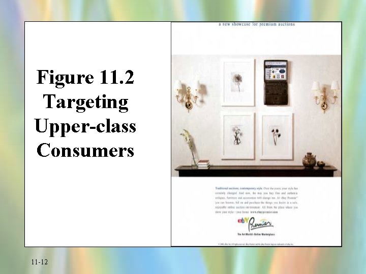 Figure 11. 2 Targeting Upper-class Consumers 11 -12 