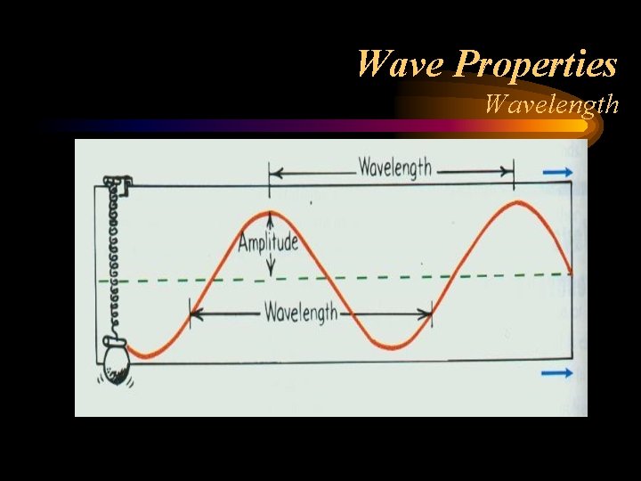 Wave Properties Wavelength 