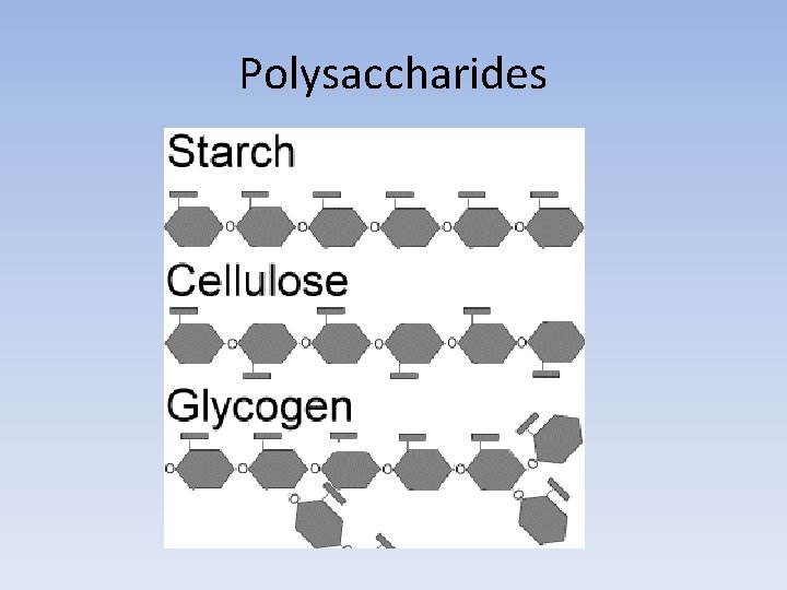 Polysaccharides 