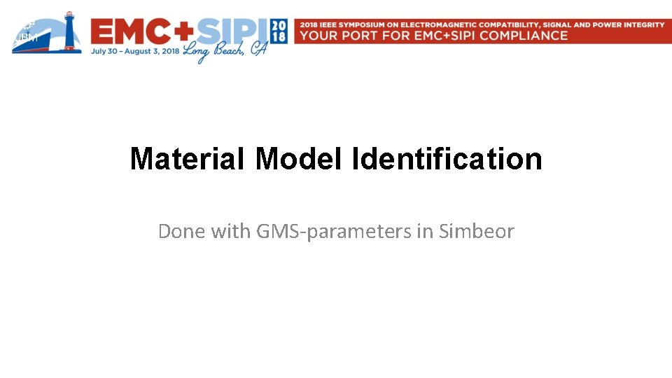 Material Model Identification Done with GMS-parameters in Simbeor 