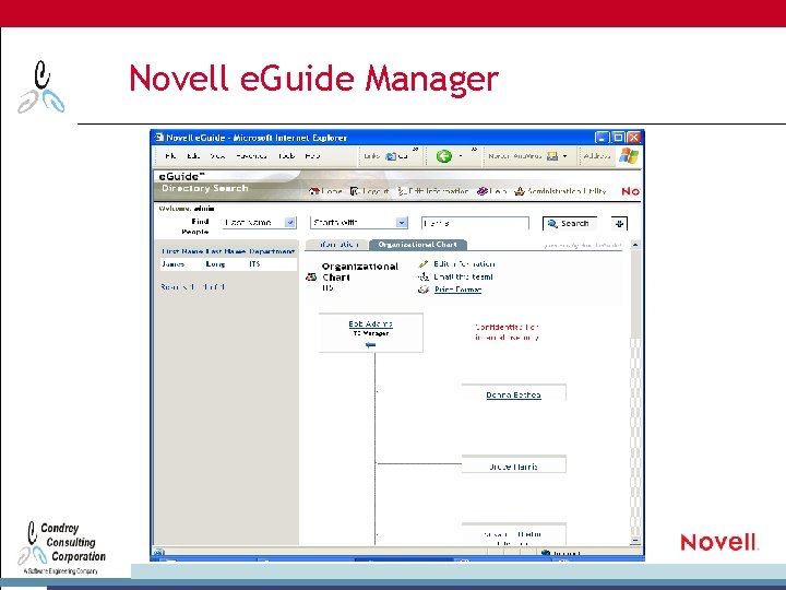 Novell e. Guide Manager 