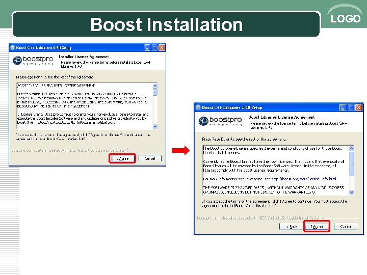 Boost Installation LOGO 