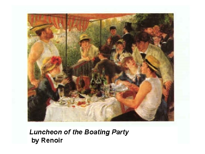 Luncheon of the Boating Party by Renoir 