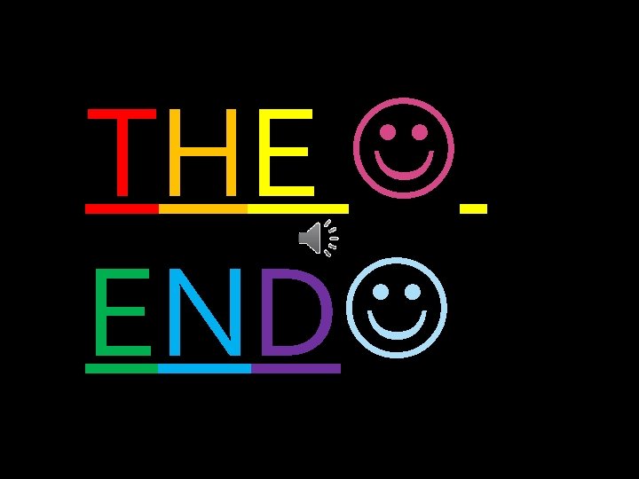 THE END 