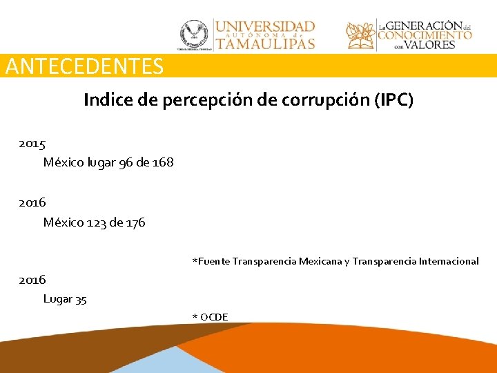Expectativas del Sistema Nacional Anticorrupcin 47 Asamblea General