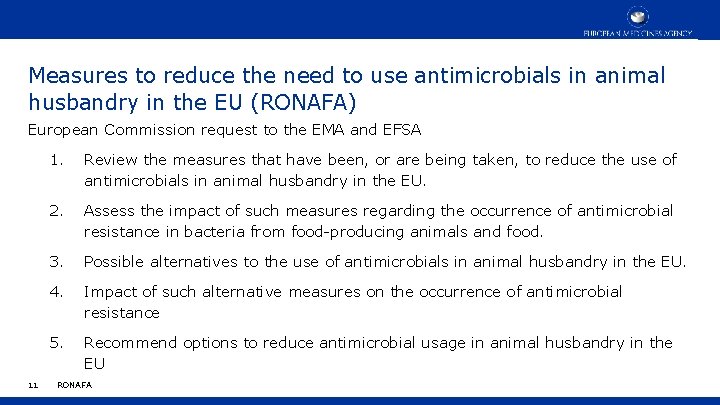 Measures to reduce the need to use antimicrobials in animal husbandry in the EU
