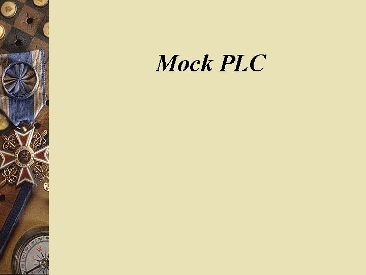 Mock PLC 