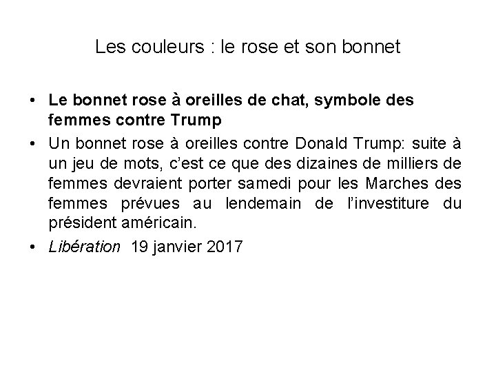 Les couleurs : le rose et son bonnet • Le bonnet rose à oreilles