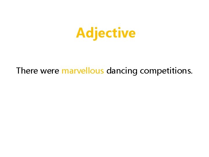 Adverbs and Adjectives The hammer throw is a