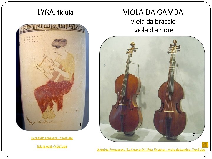 LYRA, fidula VIOLA DA GAMBA viola da braccio viola d'amore 6 Lyre (6 th