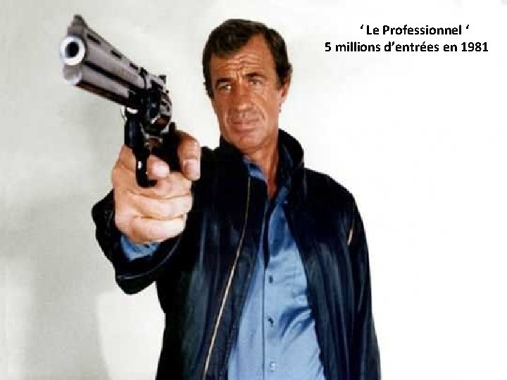 ‘ Le Professionnel ‘ 5 millions d’entrées en 1981 