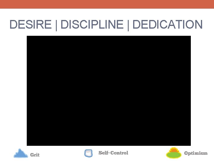 DESIRE | DISCIPLINE | DEDICATION 