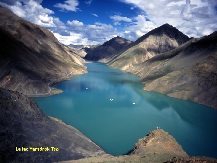 Le lac Yamdrok Tso 