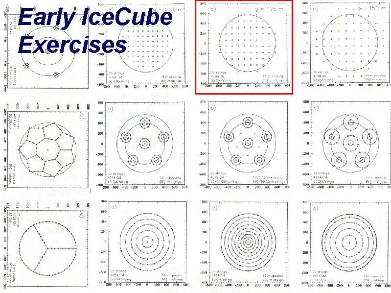 Early Ice. Cube Exercises 