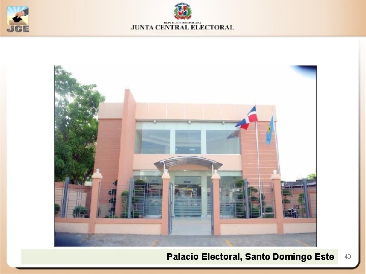 Palacio Electoral, Santo Domingo Este 43 