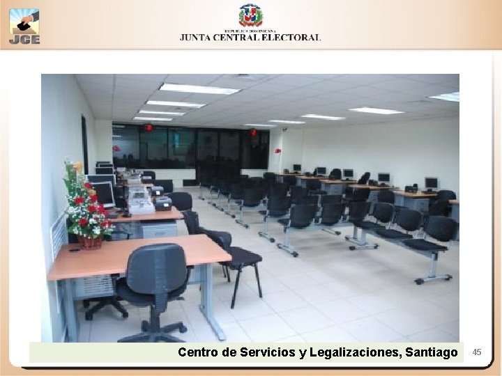 Centro de Servicios y Legalizaciones, Santiago 45 