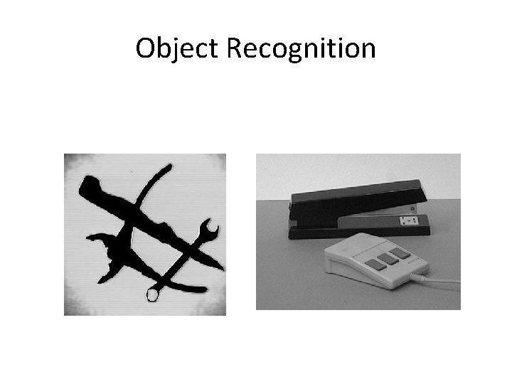Object Recognition 