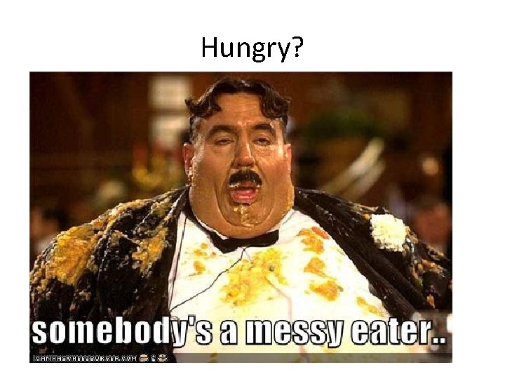Hungry? 