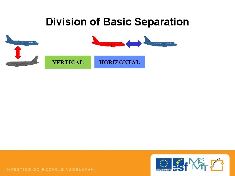 Division of Basic Separation VERTICAL HORIZONTAL 