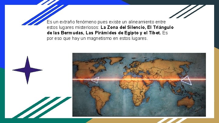 Es un extraño fenómeno pues existe un alineamiento entre estos lugares misteriosos: La Zona