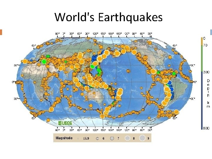 World's Earthquakes 