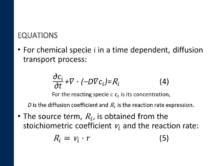 EQUATIONS • 