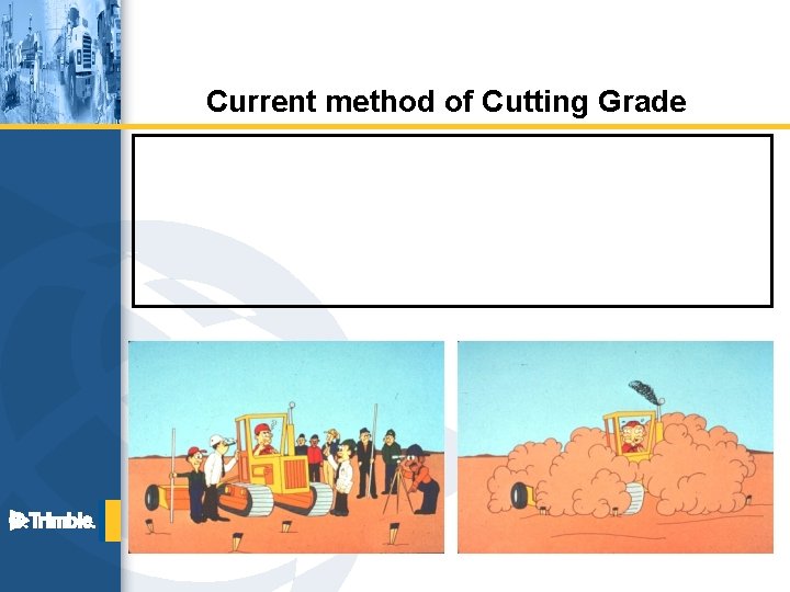 Current method of Cutting Grade 