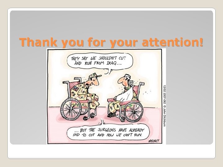 Thank you for your attention! 