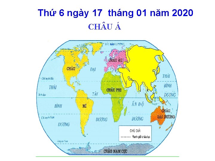 Thứ 6 ngày 17 tháng 01 năm 2020 CH U Á 