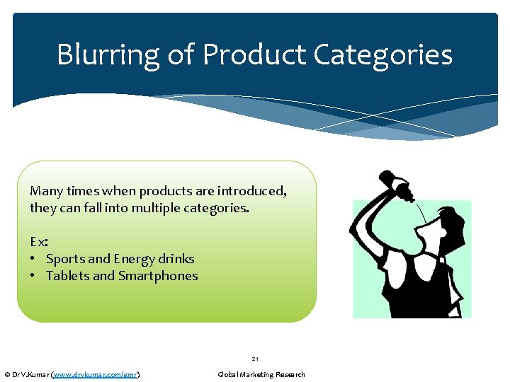 Blurring of Product Categories Many times when products are introduced, they can fall into